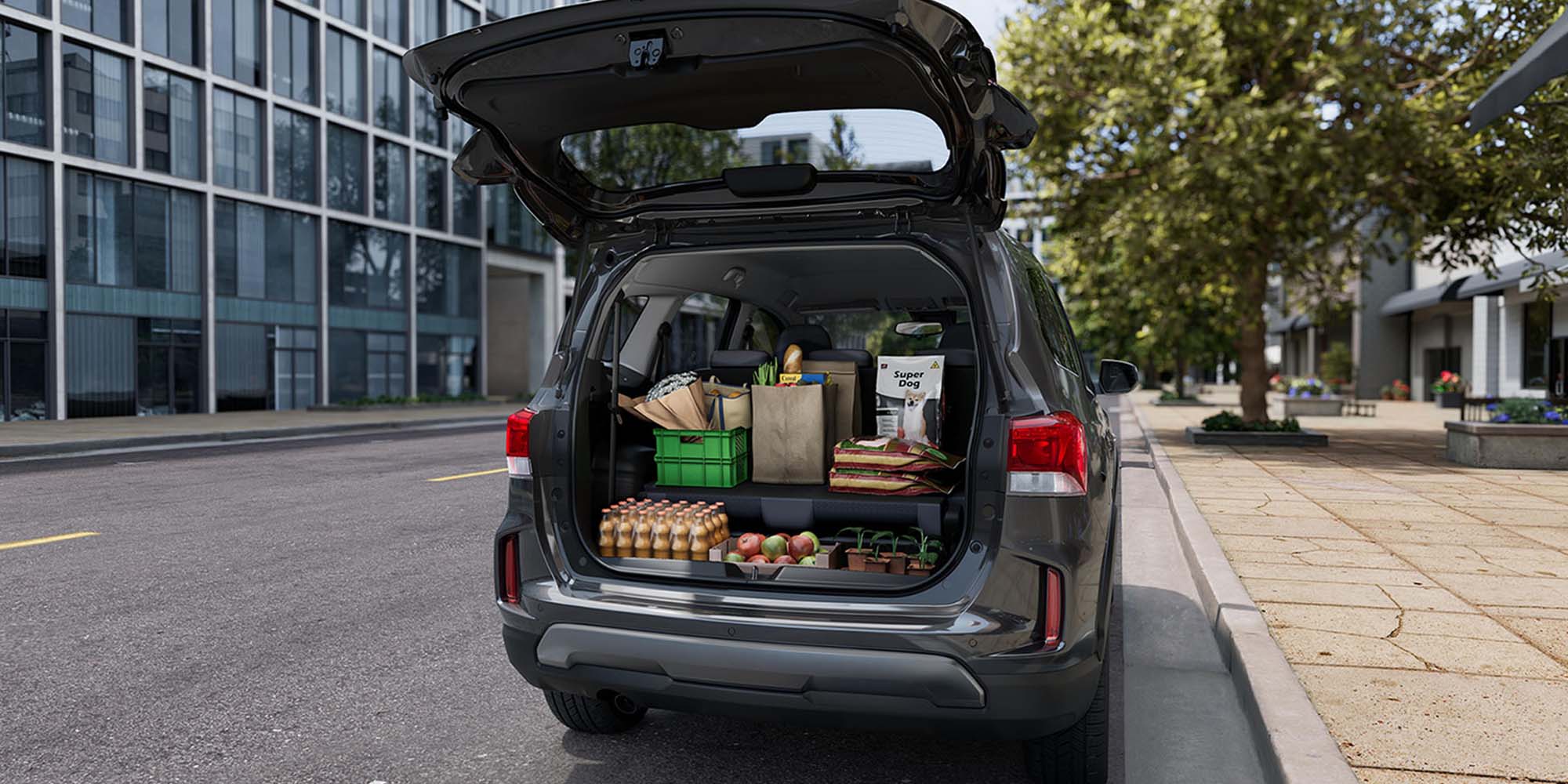 Camioneta con amplio espacio