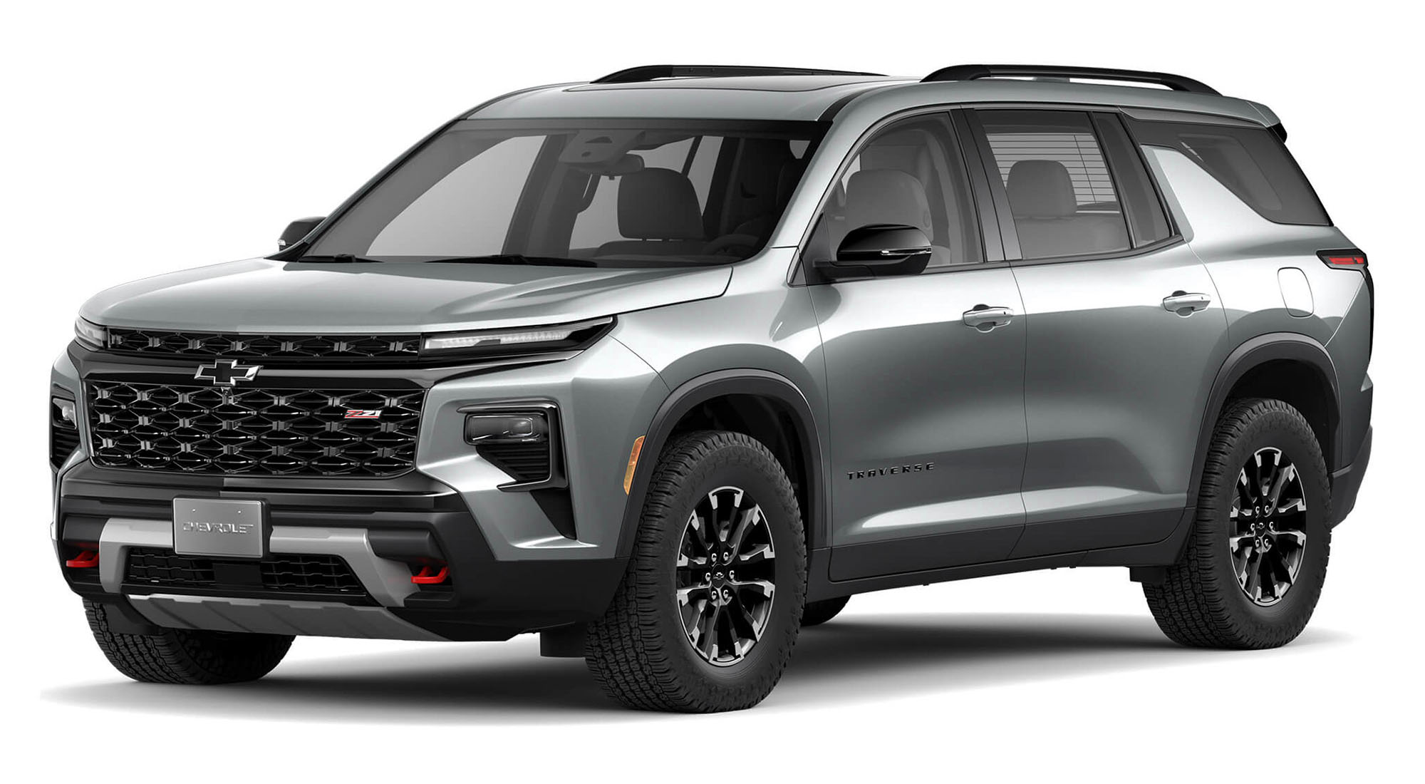 Traverse Z71 gris plata oscuro metálico